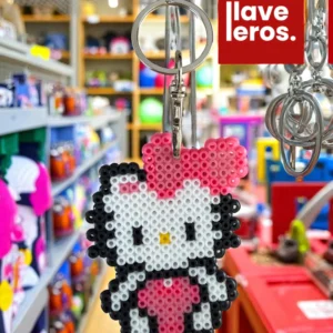 🔑 Llavero Pixel Hello Kitty 💖🐱