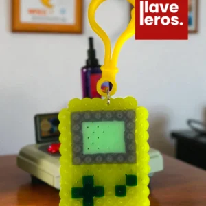 🔑 Llavero Pixel Game Boy – Amarillo 🎮💛