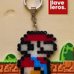🔑 Llavero Pixel Mario Bros ❤️🍄
