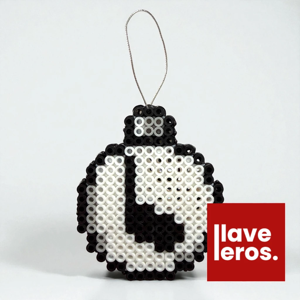 🎶 Esfera Navideña Bloque Nota Musical 🎵 | Adorno de Píxeles Mario Bros. 👾 Retro Gamer