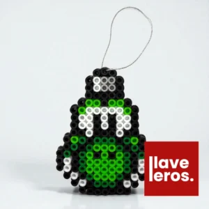 🦖 Esfera Navideña Yoshi 🟢 | Adorno de Píxeles Verde Mario Bros. 👾 Retro Gamer